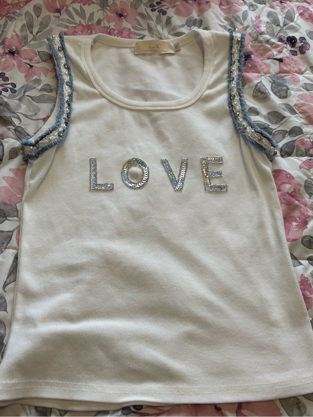 Lizette Collection 'LOVE' Tank Top